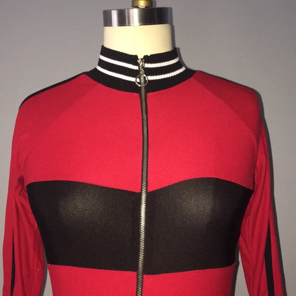 Knit Racer Dress - Picture 2 of 4